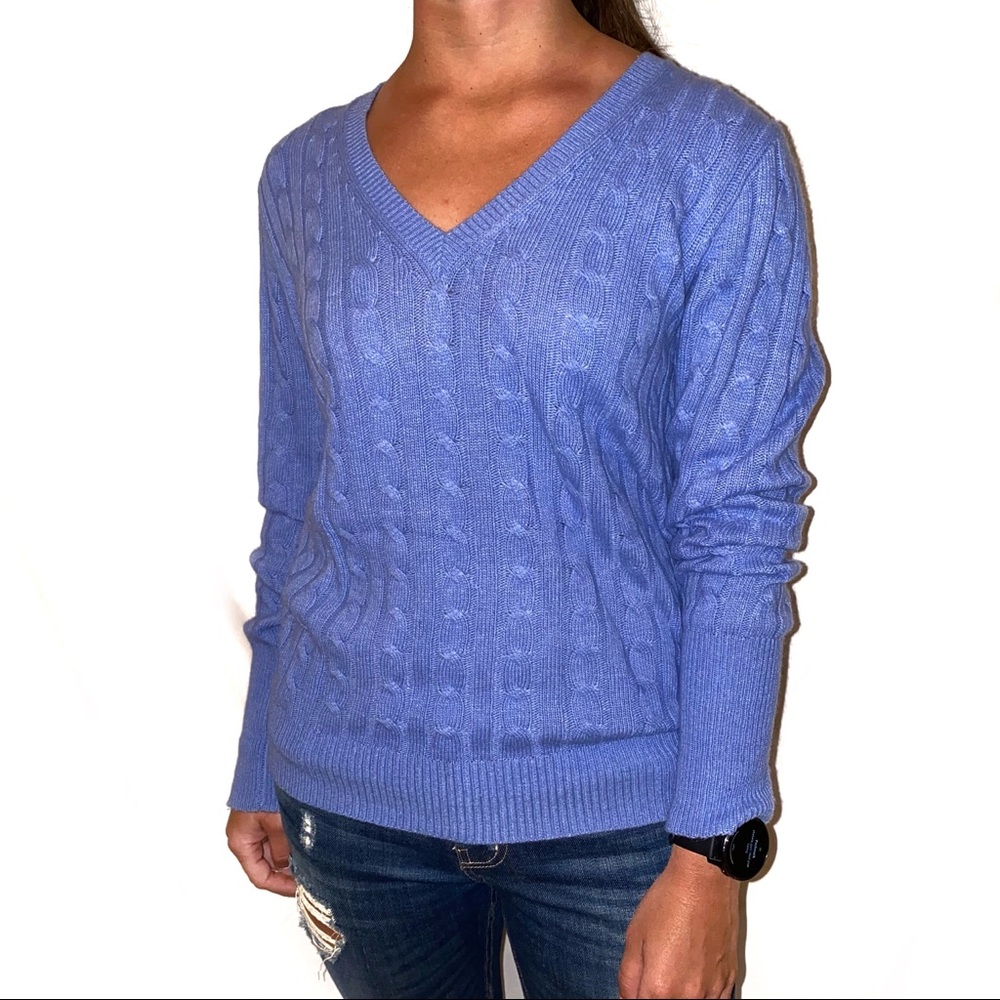 J. Crew Cable Knit Sweater Wool Rabbit Hair